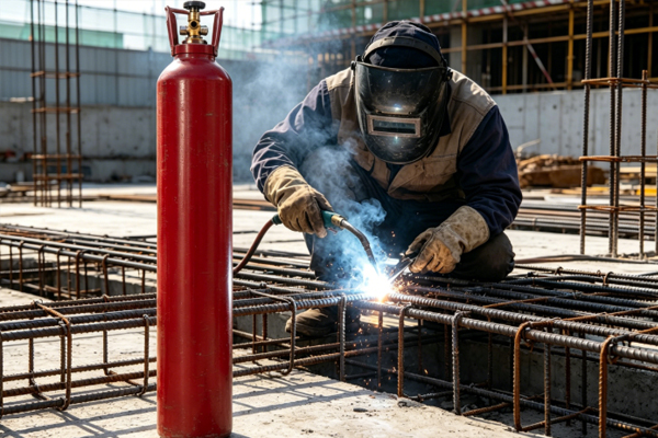 Acetylene gas cylinder