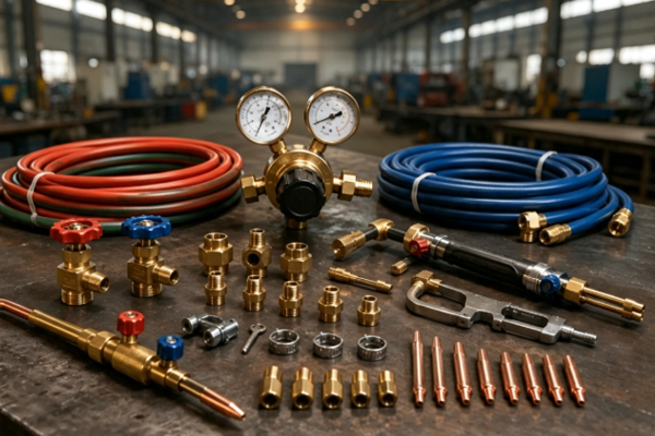 Acetylene Regulator Supporting Solution for Gas Welding Equipment in Construction Projects