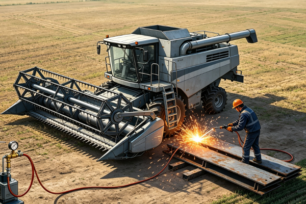 Application of Acetylene Generator Tanks in Agricultural Machinery Cutting Operations