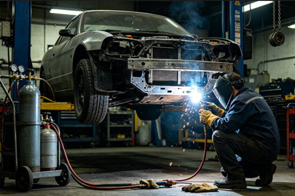 Automotive Repair Acetylene Generator Tank Solution