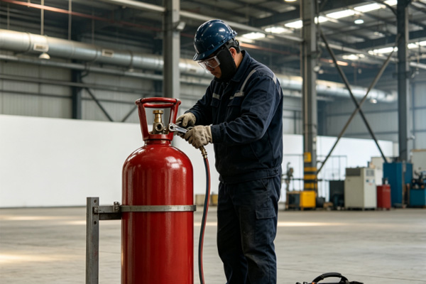 Can an Acetylene Tank Be Put into Use Immediately After Installation?