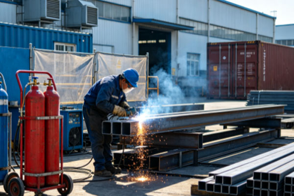 Does the Appearance Color of an Acetylene Storage Tank Affect Procurement Costs