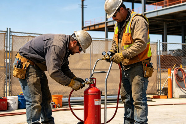 How Dangerous Is It to Install an Acetylene Tank Without Protective Gear?