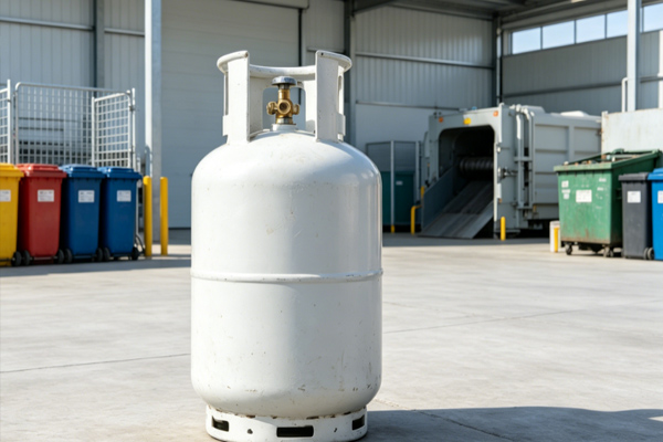 Propane Cylinder Management Solution for Scrap Recycling Yards