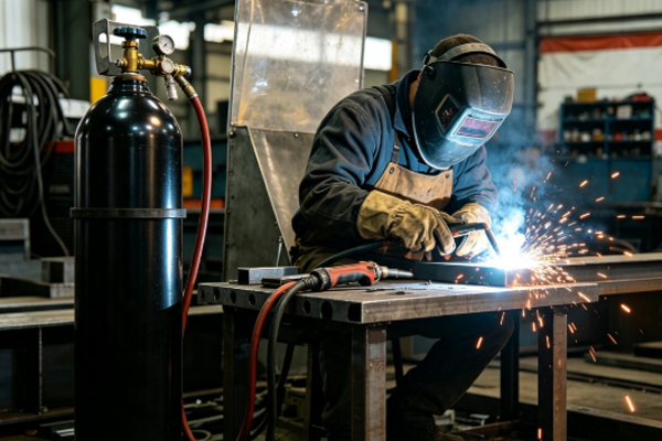 Propane Cylinder Solution for Metal Sheet Cutting Operations