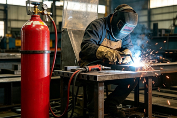 Propane Gas Cylinder Solution for Welding and Cutting Operations in the Hardware Industry
