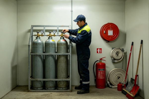 What Are the Fire Safety Requirements for Acetylene Storage Tank Sizes
