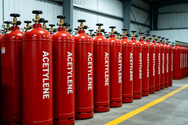 What Are the Storage Requirements for Acetylene Cylinders
