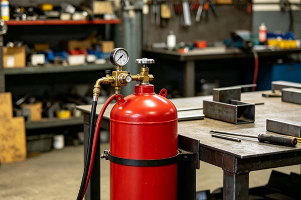 Acetylene Tank Storage and Transportation Plan for Hardware Manufacturing Plants