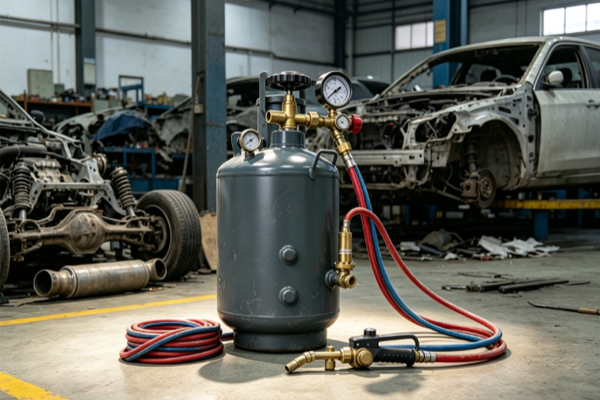 Acetylene Generator for Car Dismantling Solution