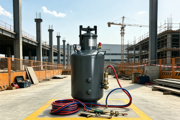 Acetylene storage tank price for construction site