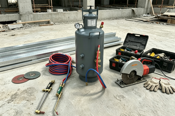 Portable Acetylene Cylinder Solution for On-Site Cutting
